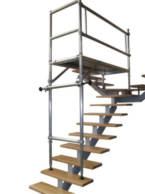 Schodiskové lešenie (Staircase scaffold)